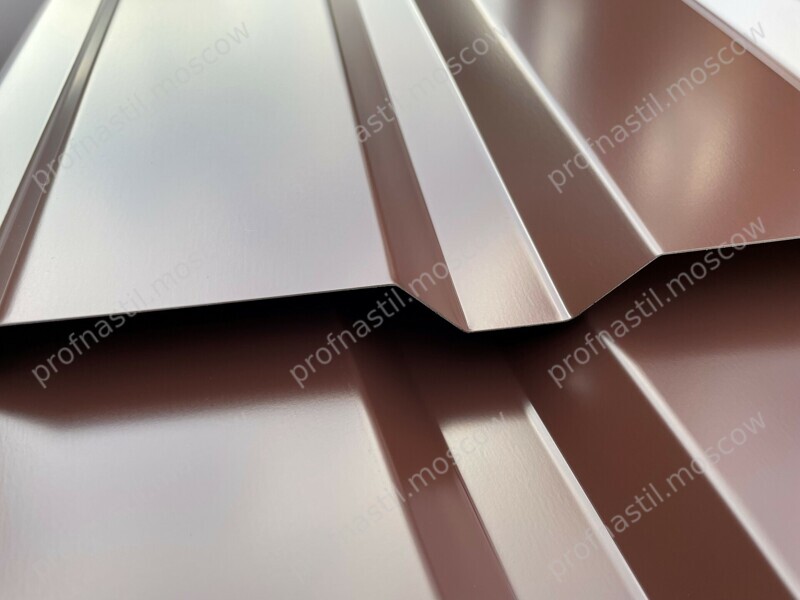 Профнастил С20 Коричневый RAL 8017 2000-1150-0,35