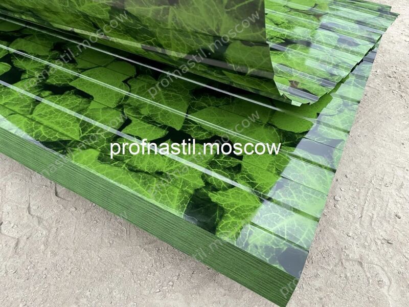 Профнастил Плющ двухсторонний С8 2000-1200-0,35