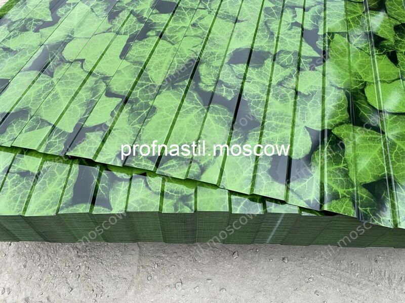 Профнастил Плющ двухсторонний С8 2000-1200-0,35